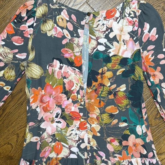 Anthropologie Meadow Rue Minutiae Floral Tunic - Picture 8 of 14